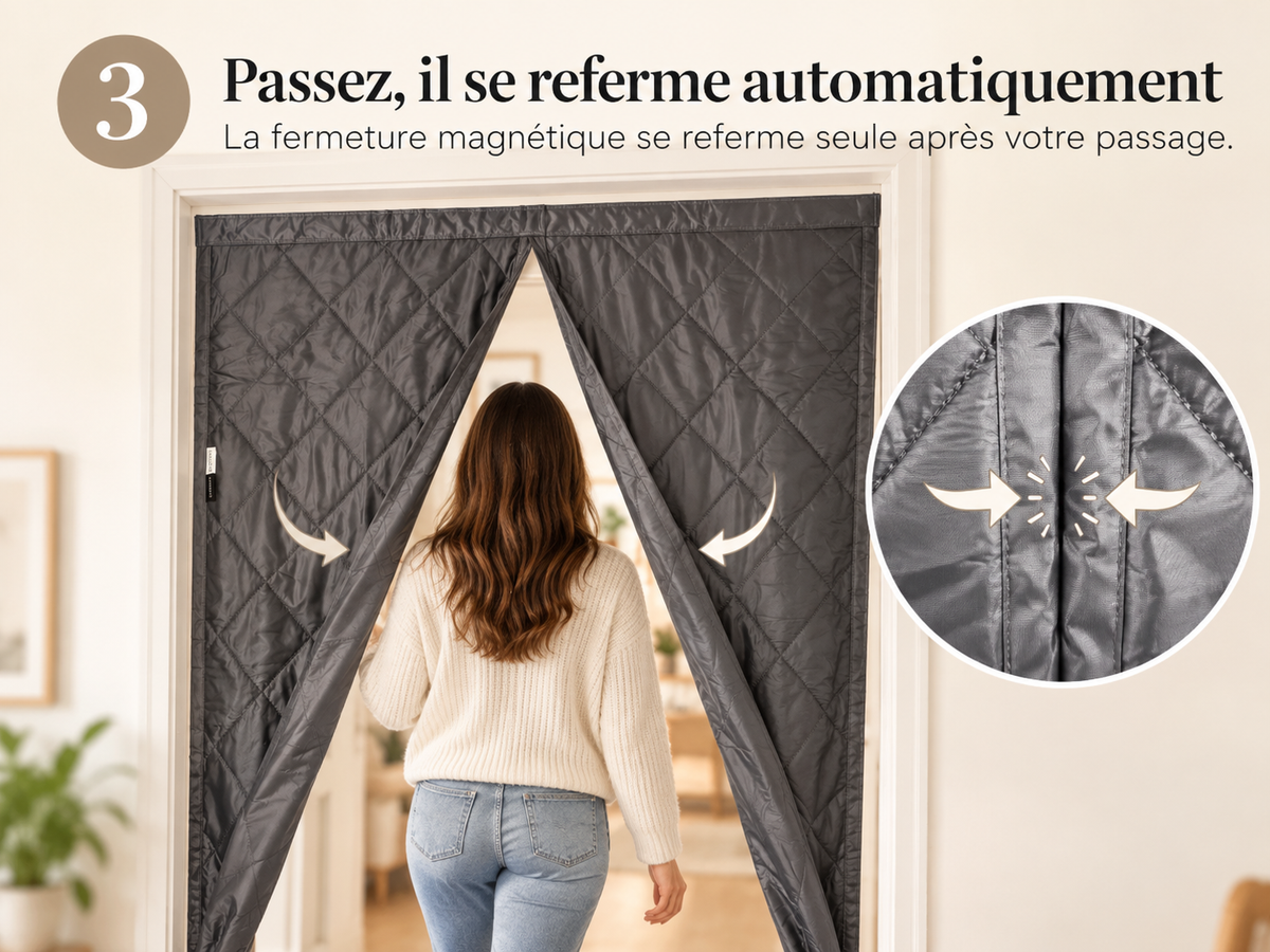 Étape 3 - passage et fermeture magnétique AVENELYA Image